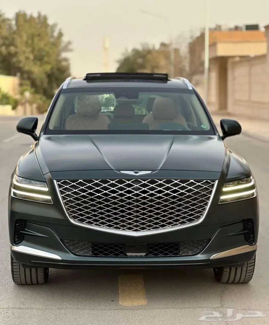 جينيسس رويال GV80 2021 عداد 39 ألف أخضر مطفي بحالة الوكالة index