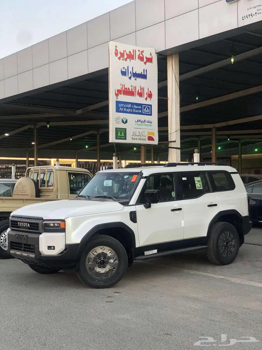 تويوتا برادو TXL3 بنزين 2025 أبيض بأقل سعر 0