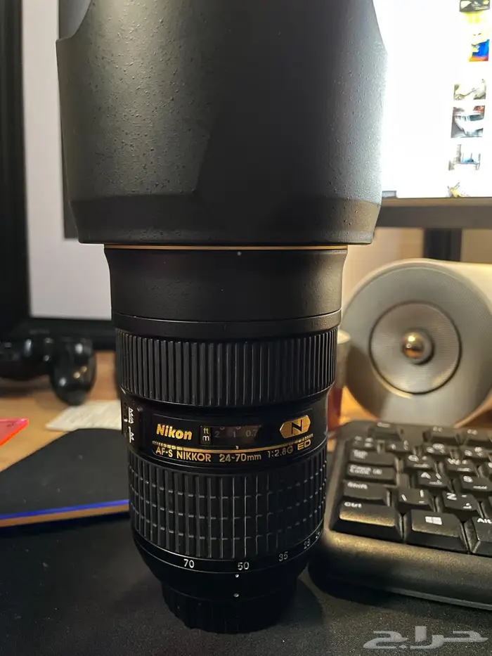 عدسة نيكون 70 -24 AF-S NIKKOR 1