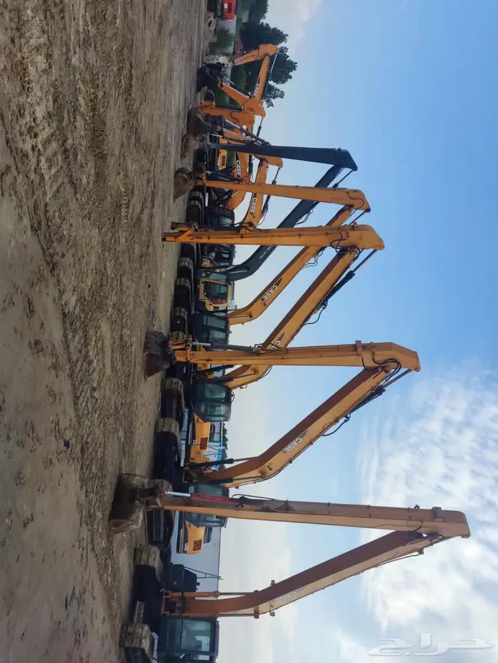 Long Boom Excavators and Heavy Equipment for Rent 5