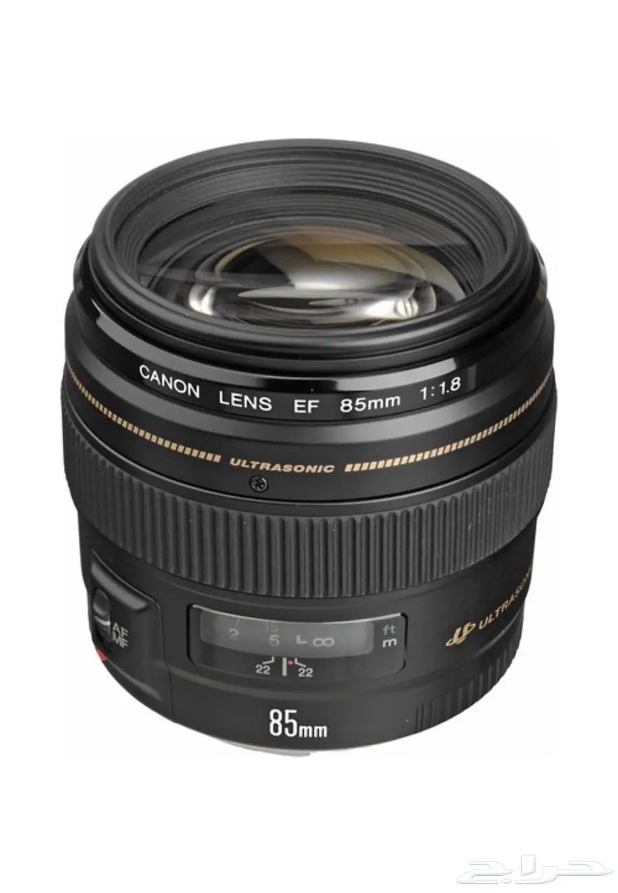 عدسة كانون 85mm 1.8 made in japan index