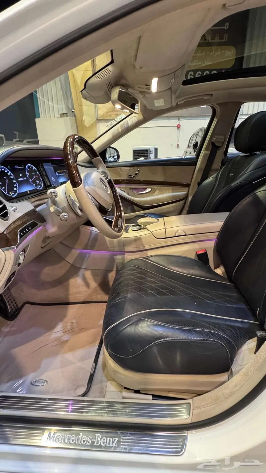 مرسيدس S400 2015 KIT AMG جفالي عداد 71 الف 9