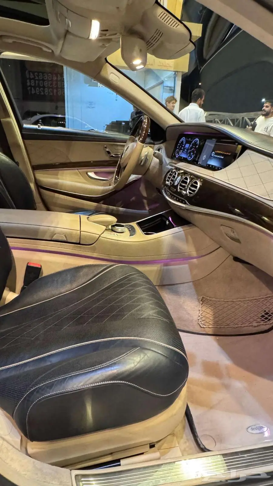 مرسيدس S400 2015 KIT AMG جفالي عداد 71 الف 21