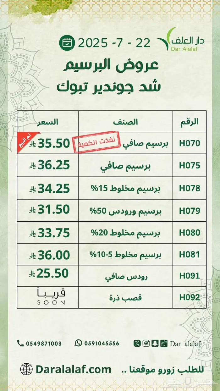 برسيم صافي تبوك 4
