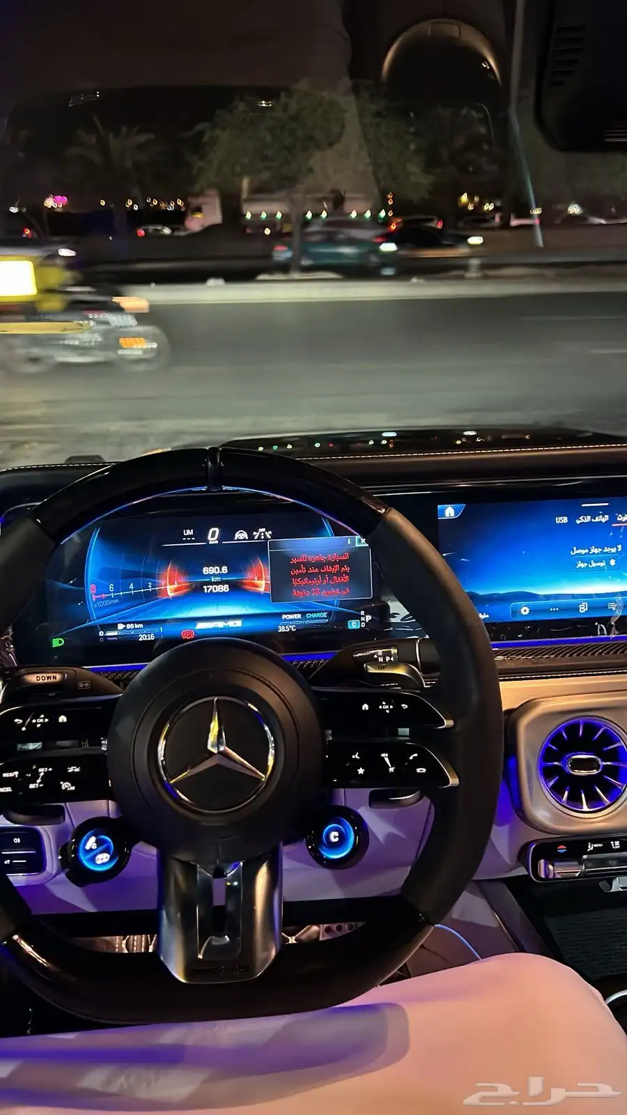لتأجير مرسيدس جي 63 2025 بلوحة مميزه 5
