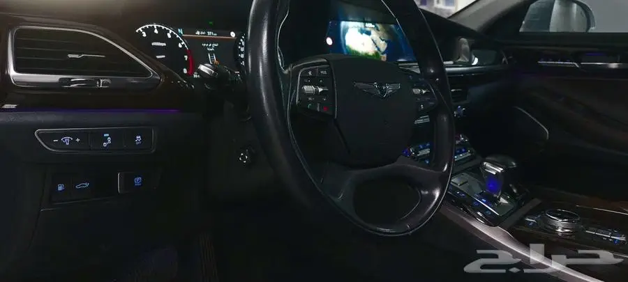 جينسيس G90 رويال V6 2017 نظيفة وكالة 26