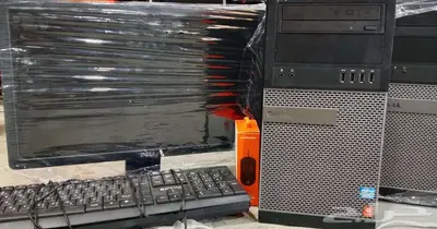 كمبيوتر مكتبي i5 مع شاشة باقل سعر للبيع وشحن سريع 1