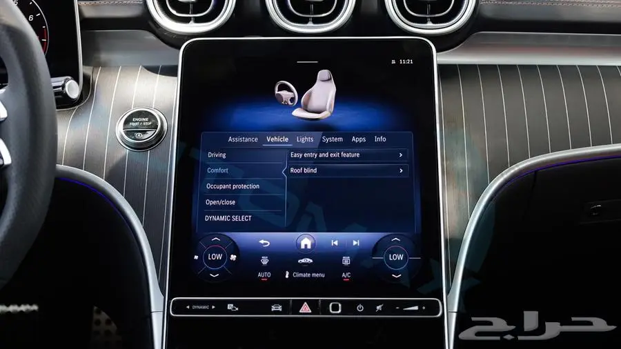 مرسيدس بنز c200 premium 2025 خليجي اصفار مع ضمان الوكيل 17