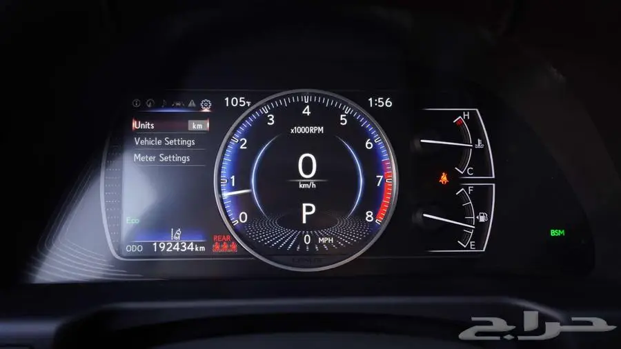 لكزس ES350 2019 بطاقة جمركية 28