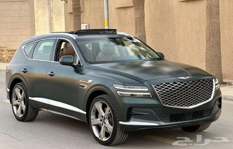 جينيسس رويال GV80 2021 عداد 39 ألف أخضر مطفي بحالة الوكالة index