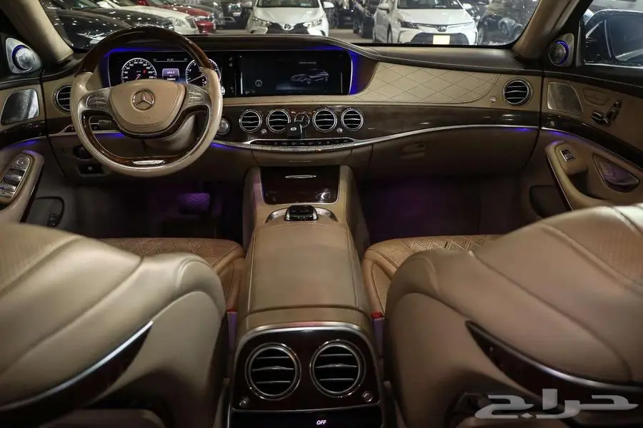 مرسيدس S 600 موديل 2015 سلندر 12 10