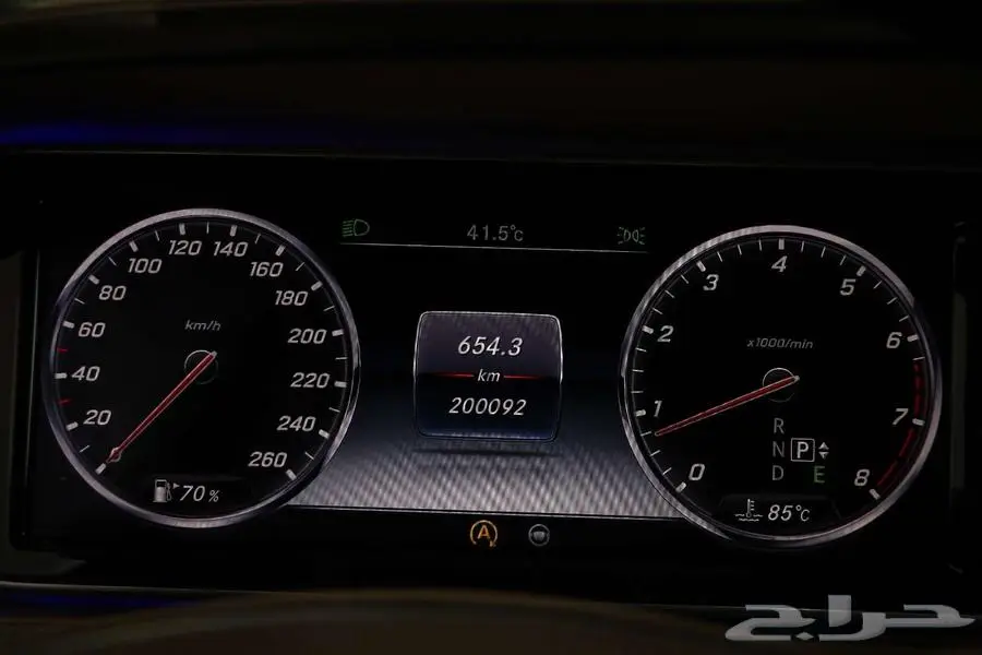 مرسيدس S 600 موديل 2015 سلندر 12 8