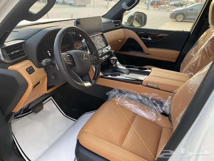 لكزس LX600 BB 2025 سعودي ابيض داخلي جملي بطاقه جمركيه 11
