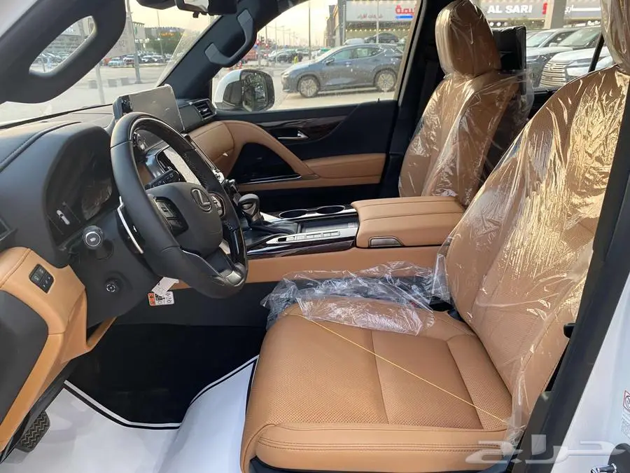 لكزس LX600 BB 2025 سعودي ابيض داخلي جملي بطاقه جمركيه 7