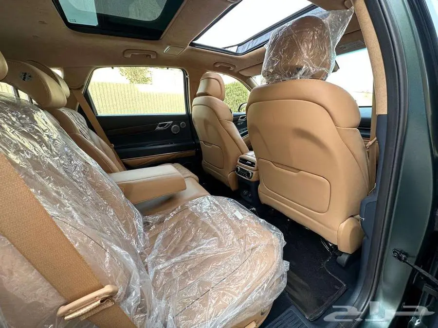جينيسس رويال GV80 2021 عداد 39 ألف أخضر مطفي بحالة الوكالة 35