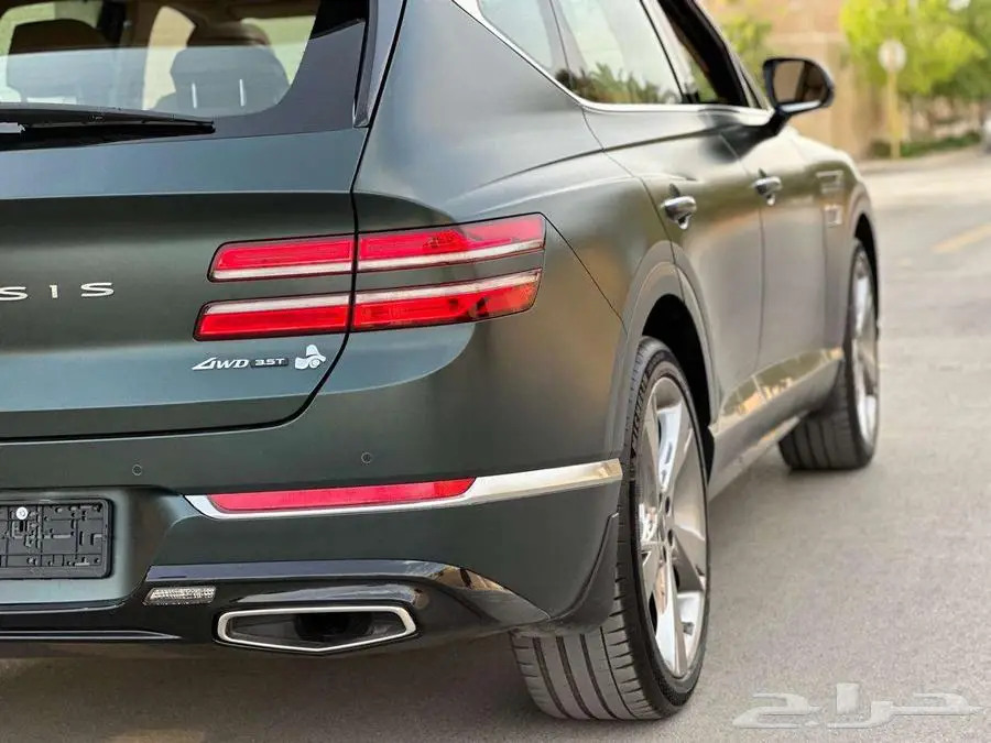 جينيسس رويال GV80 2021 عداد 39 ألف أخضر مطفي بحالة الوكالة 19