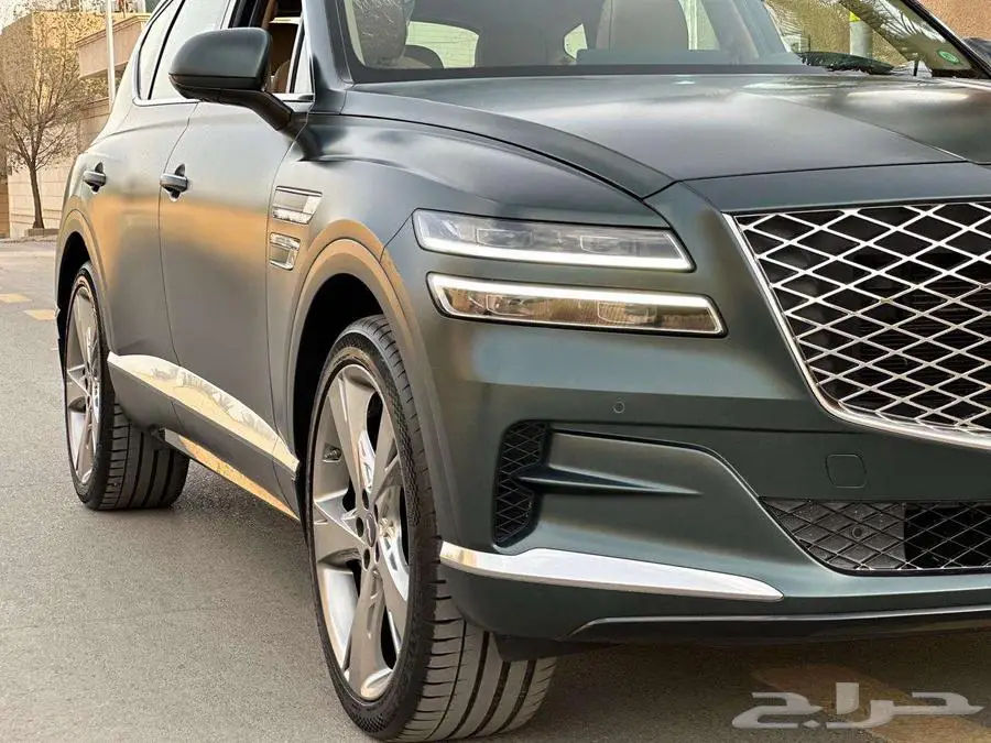 جينيسس رويال GV80 2021 عداد 39 ألف أخضر مطفي بحالة الوكالة 18