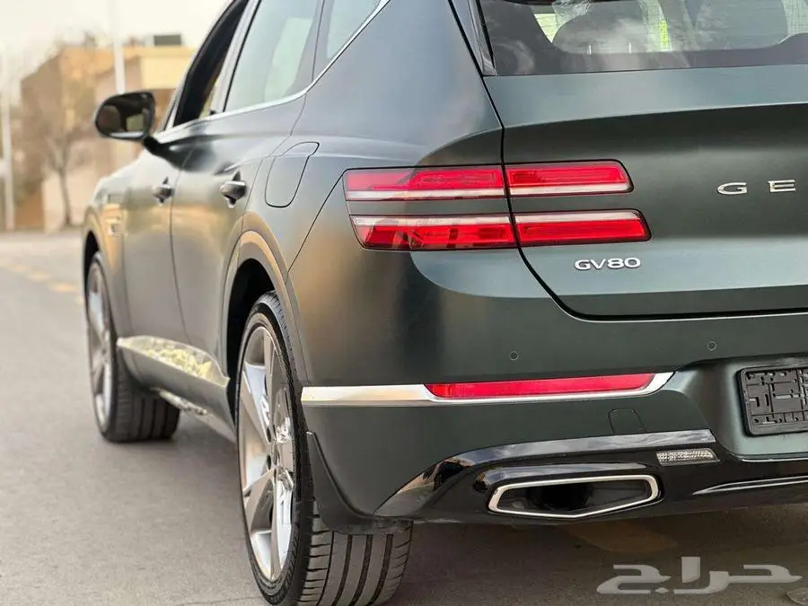 جينيسس رويال GV80 2021 عداد 39 ألف أخضر مطفي بحالة الوكالة 11