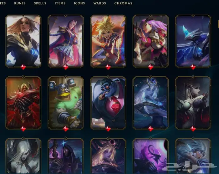 league of legends account lol حساب ليق واف ليجيند 3