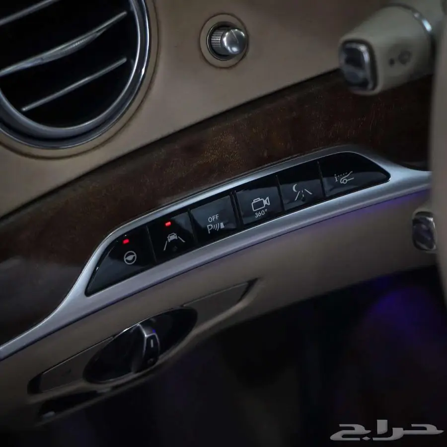 مرسيدس S 600 موديل 2015 سلندر 12 6