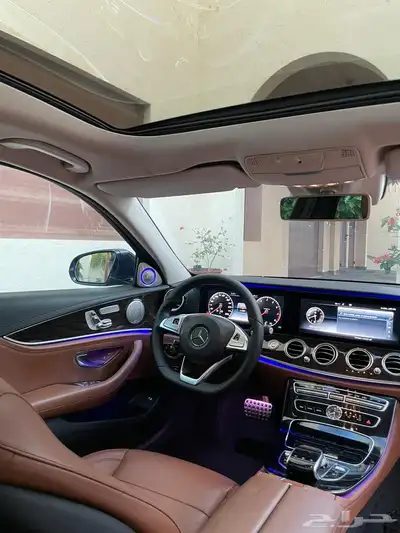 مرسيدس E300 موديل 2017 ممشى 230الف على السوم 19