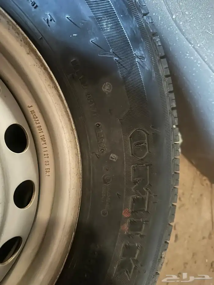 جنوط كفر هلل حديد مقاس 235 85 16 4