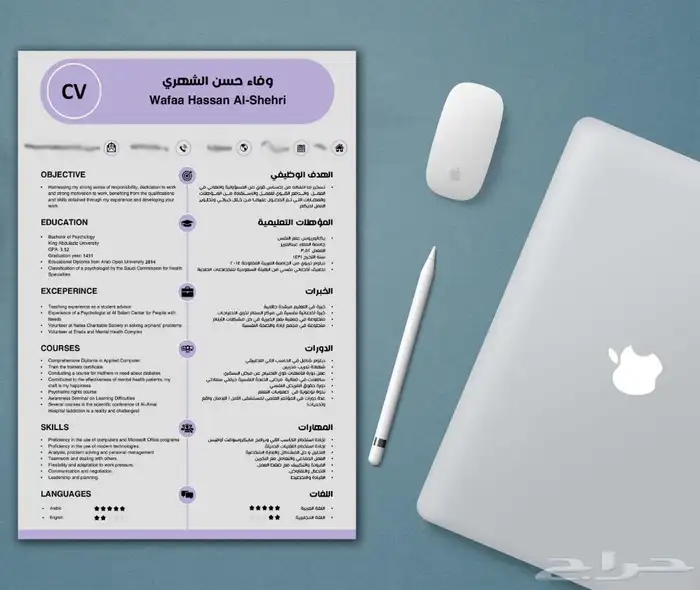 سيرة ذاتية احترافية 19