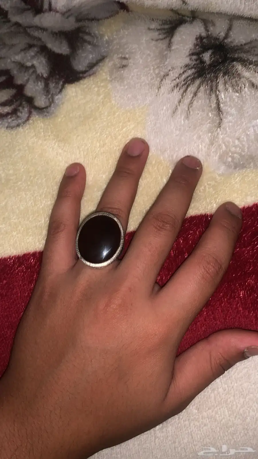 خاتم عقيق برتاش كرز الكرز 4