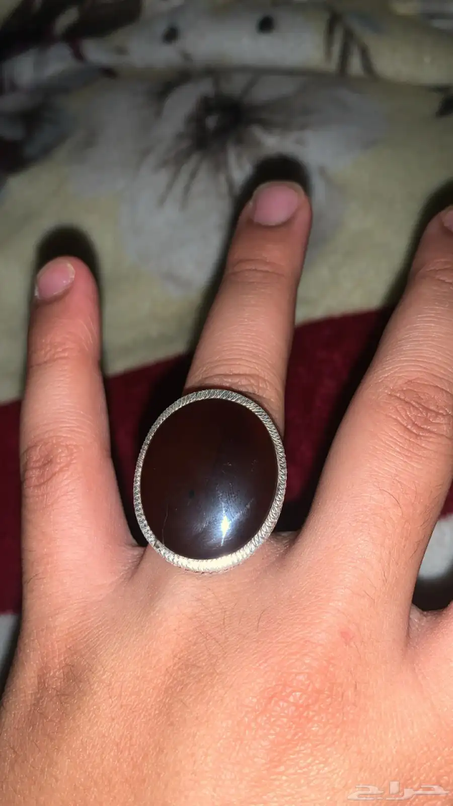 خاتم عقيق برتاش كرز الكرز 2