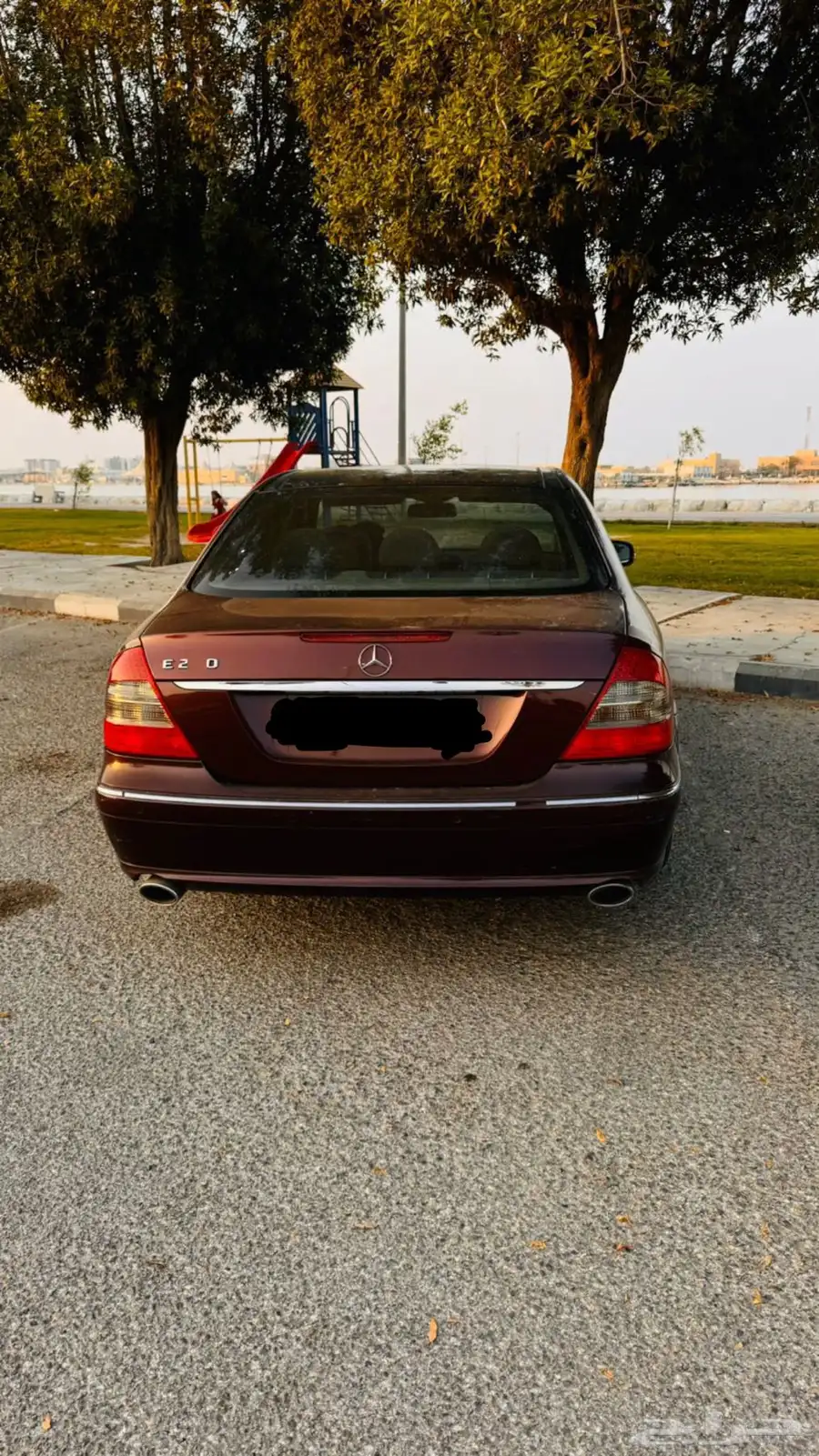 مرسيدس E280 2009 وارد الامارت تشليح 9