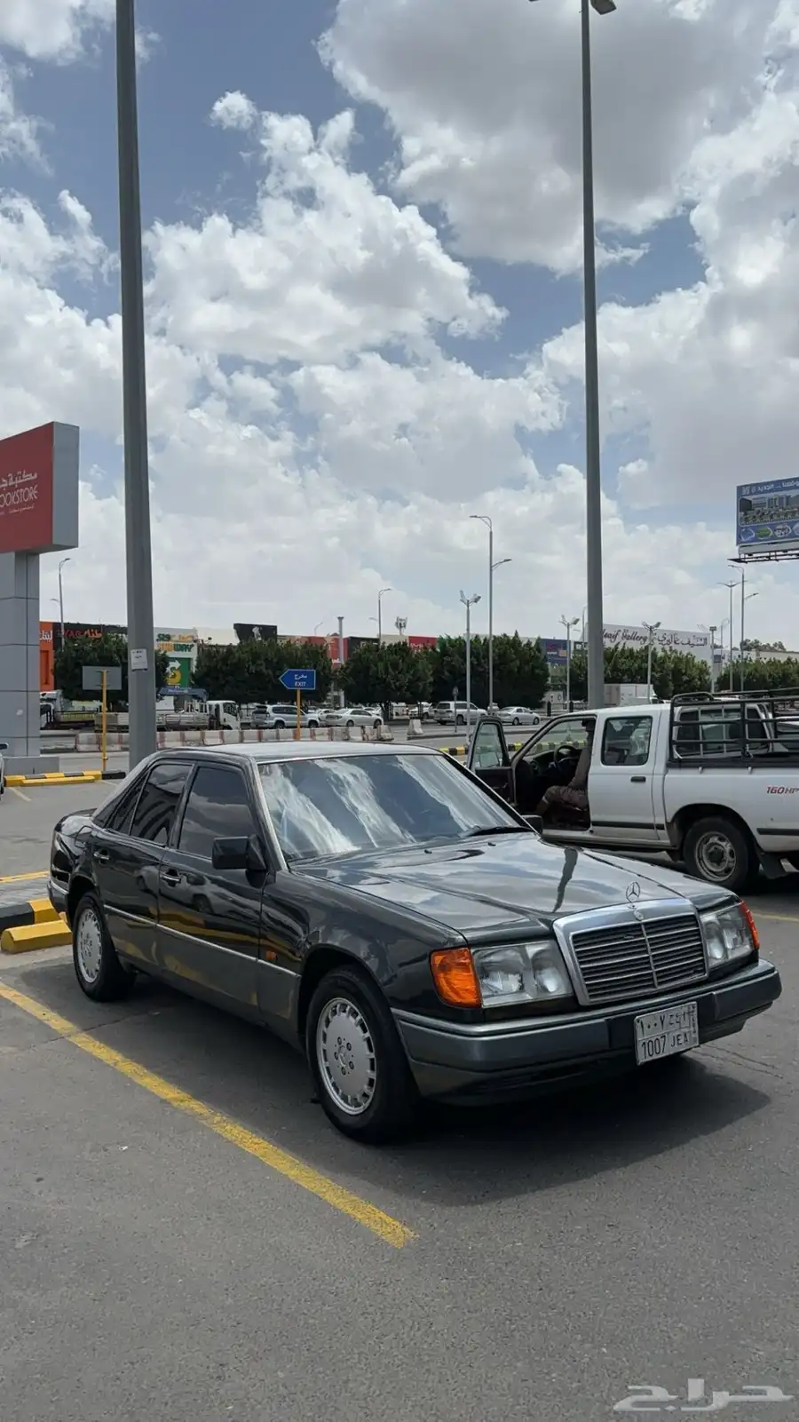 مورسدس E230 موديل 91 مرشوشه رش تجميلي 0