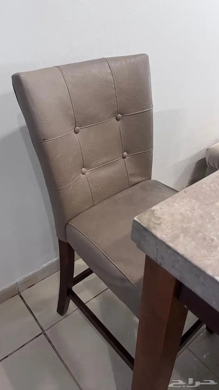 طاولة طعام رخاميه ل6 اشخاص ب 250 4