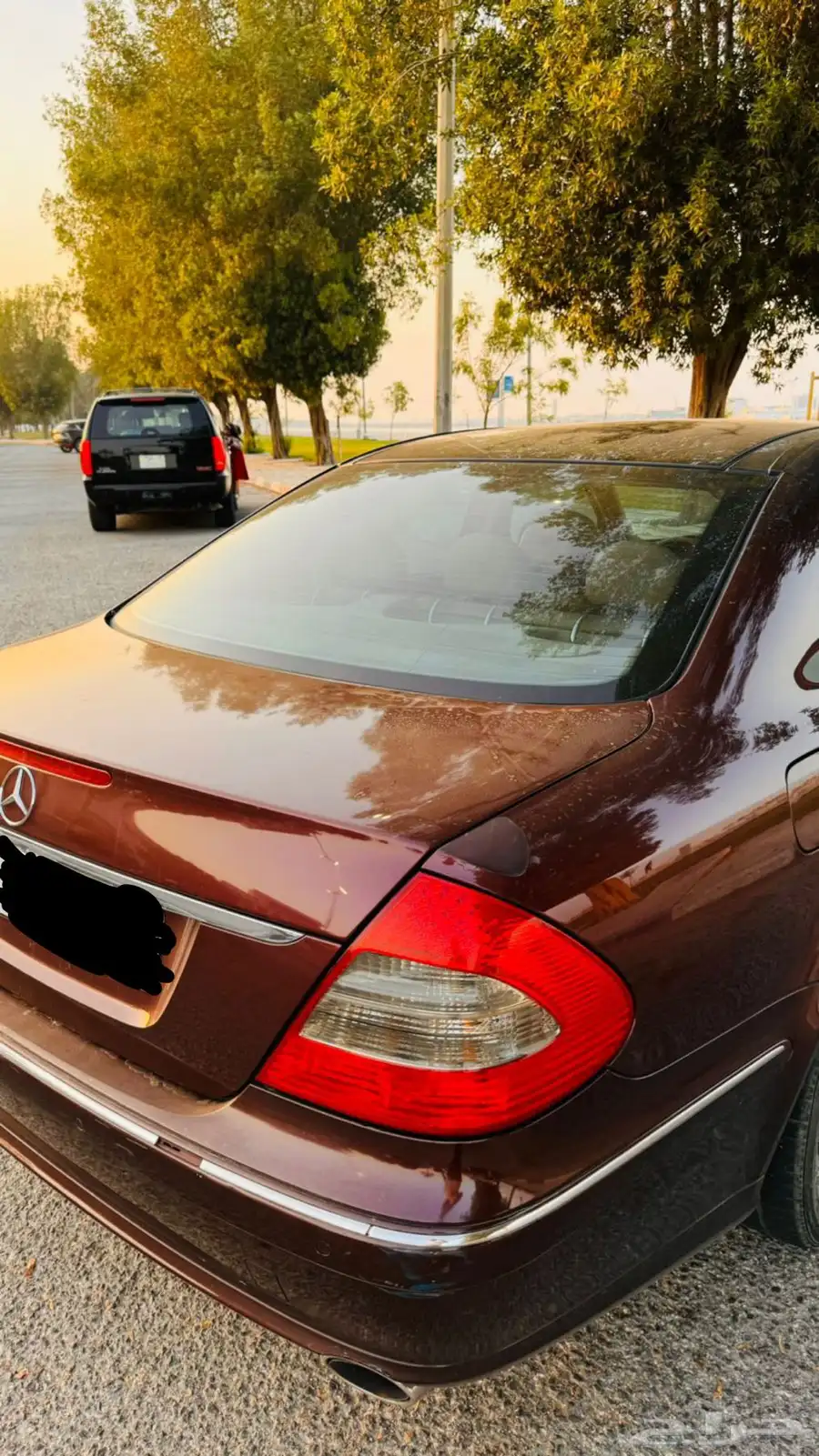 مرسيدس E280 2009 وارد الامارت تشليح 5