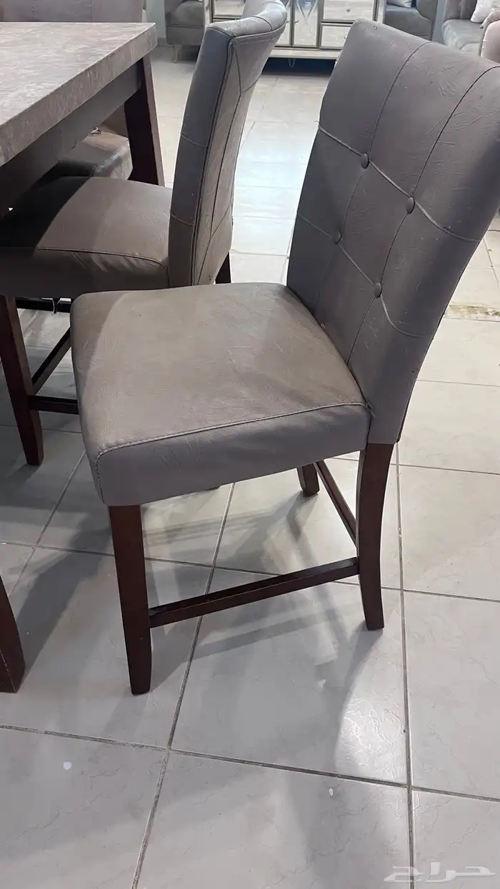 طاولة طعام رخاميه ل6 اشخاص ب 250 2