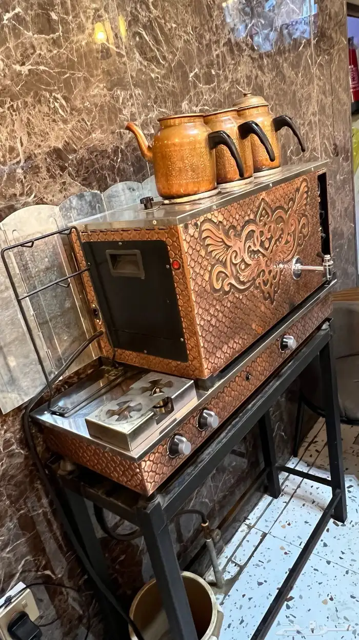 اغراض محل شاي مكتمل للبيع 0