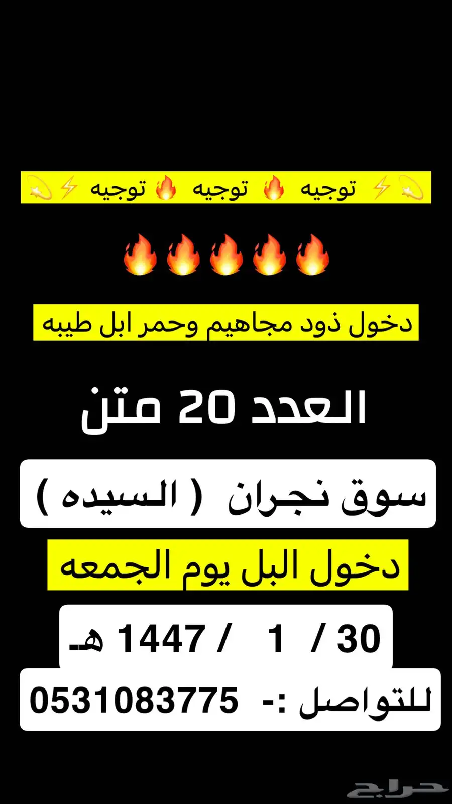 ذود مجاهيم وحمر 0
