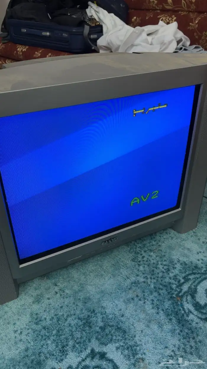 تلفزيون قديم من اواخر التسعينات الى الافينات من شركه SANYO 6
