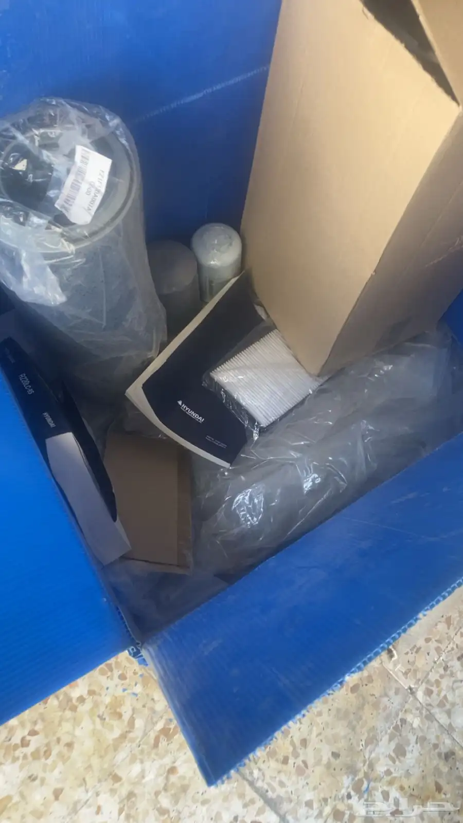 عندي فلاتر لبكلين هونداي جديده ماستخدمت وفي كرتون الوكاله 2