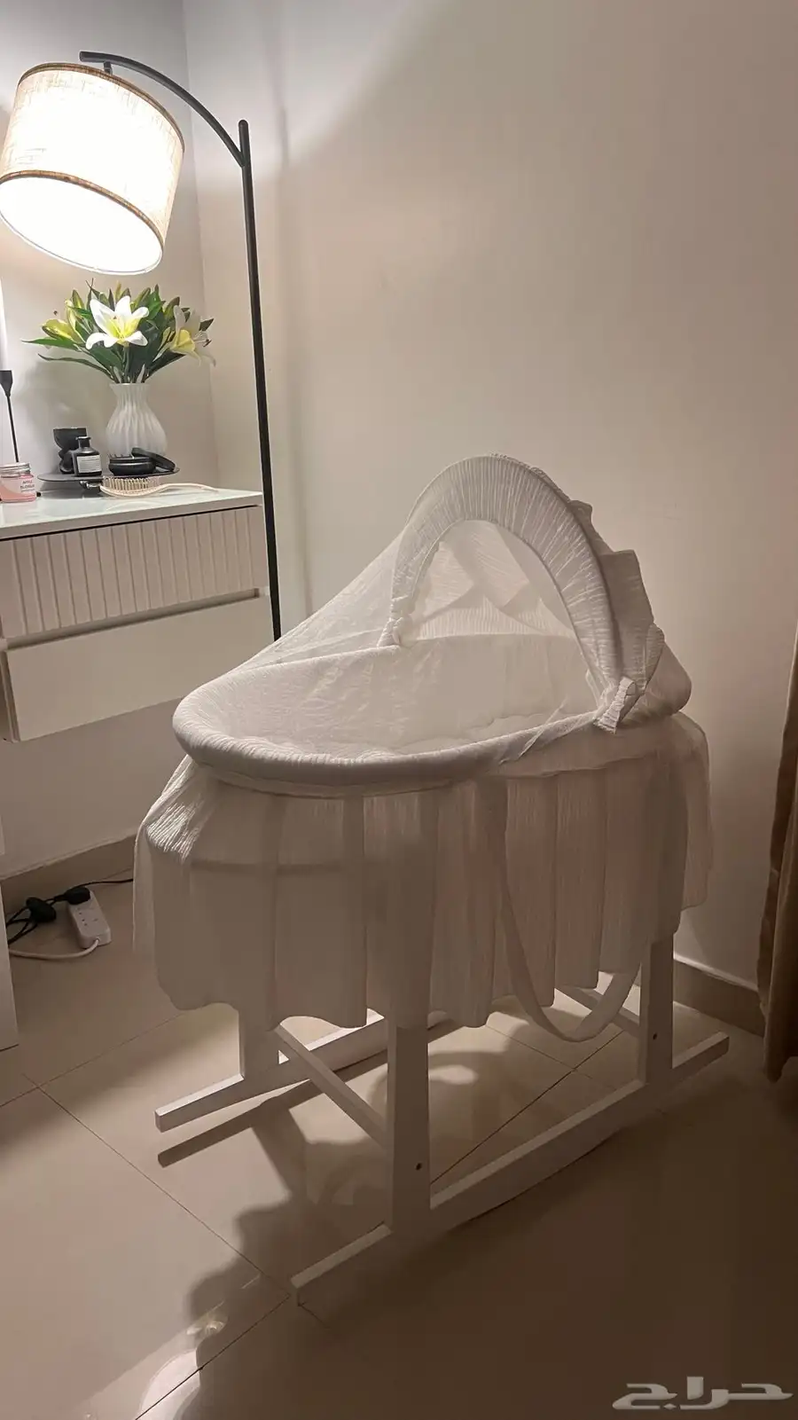 سرير اطفال جديد للبيع ب80 0