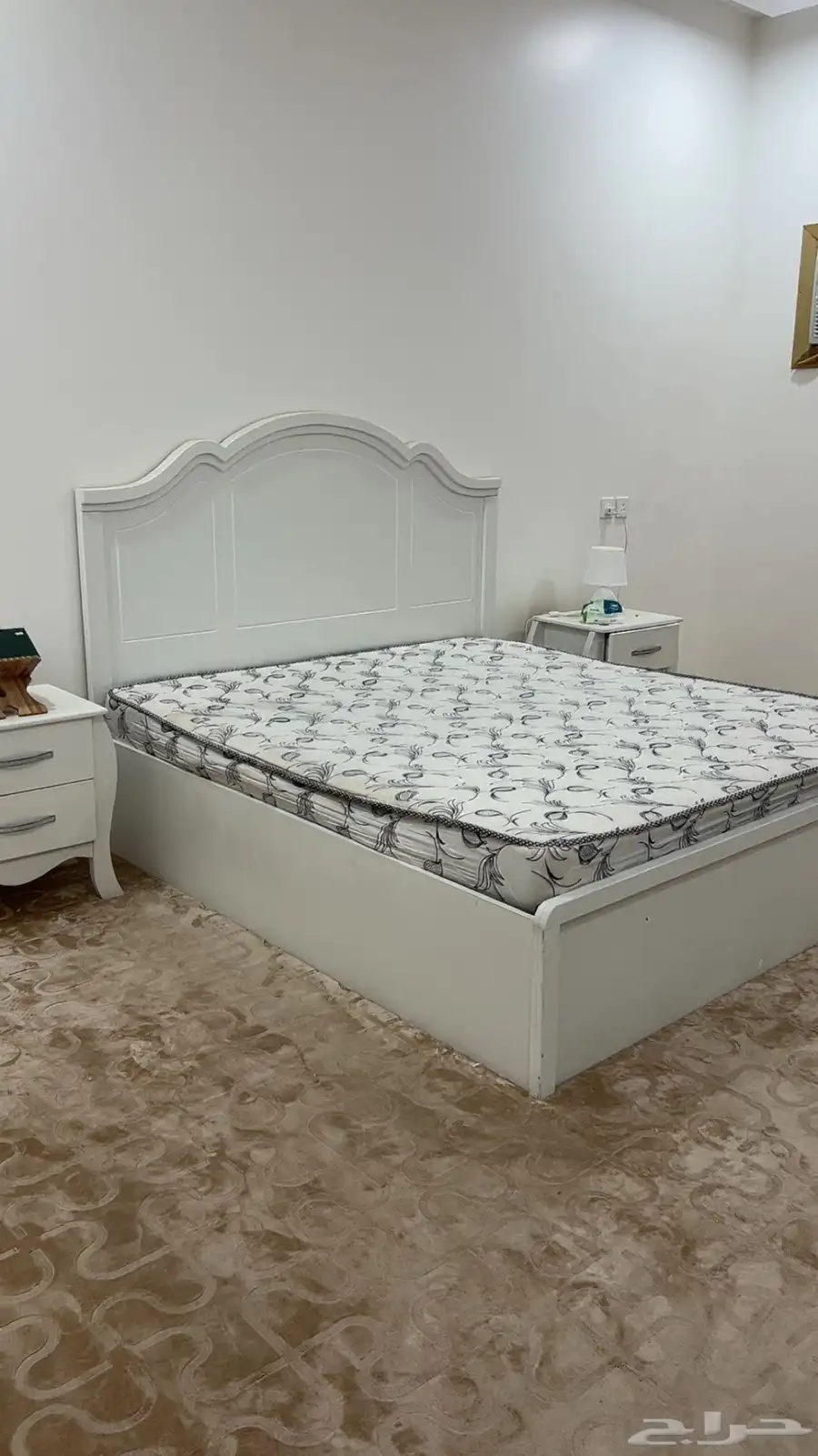 غرفة نوم كامله   كنب صاله حرف L معا الفرشه لارضيه 1