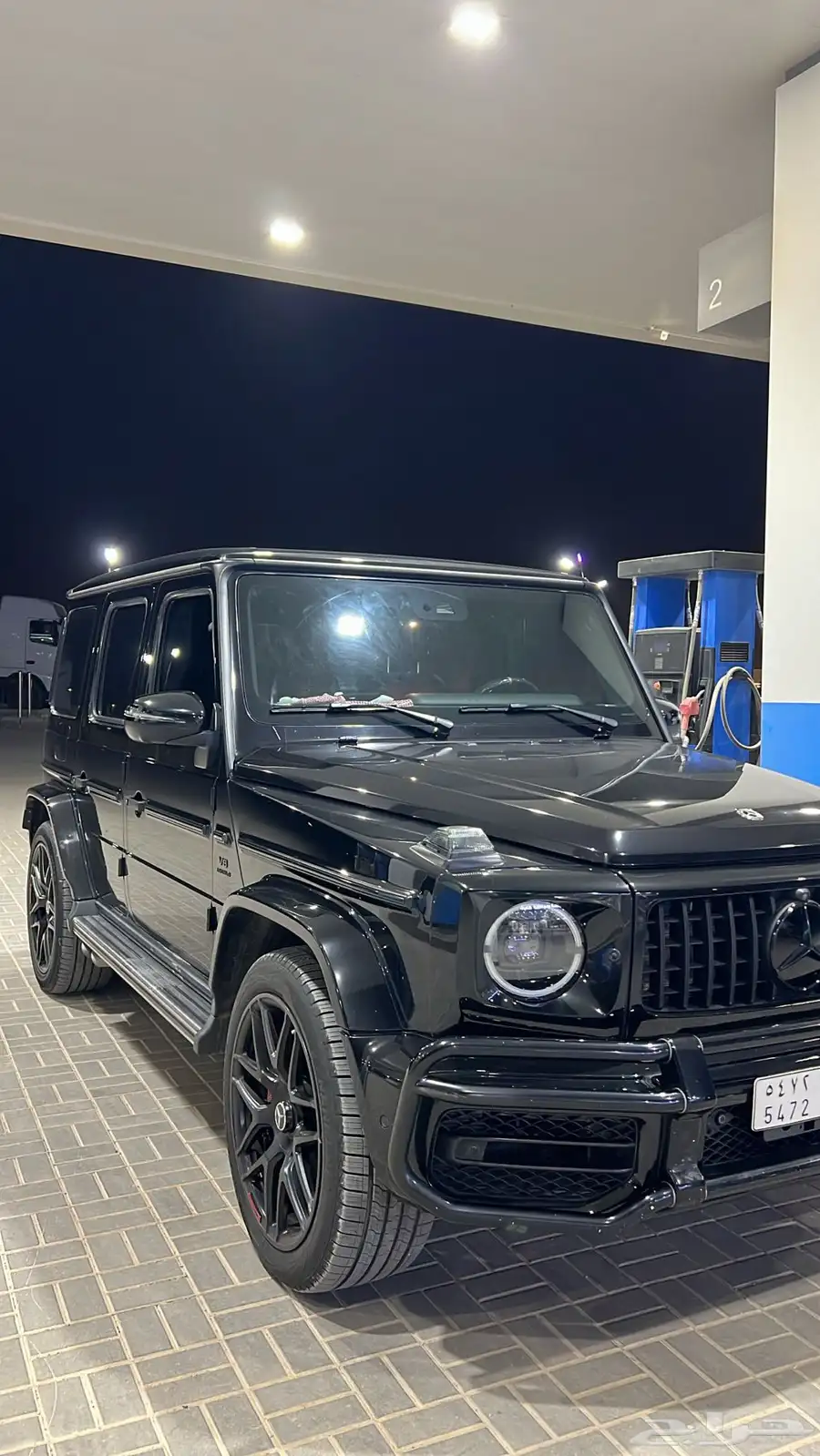 جي كلاس 2019 اللون اسود 500 محول G63 2
