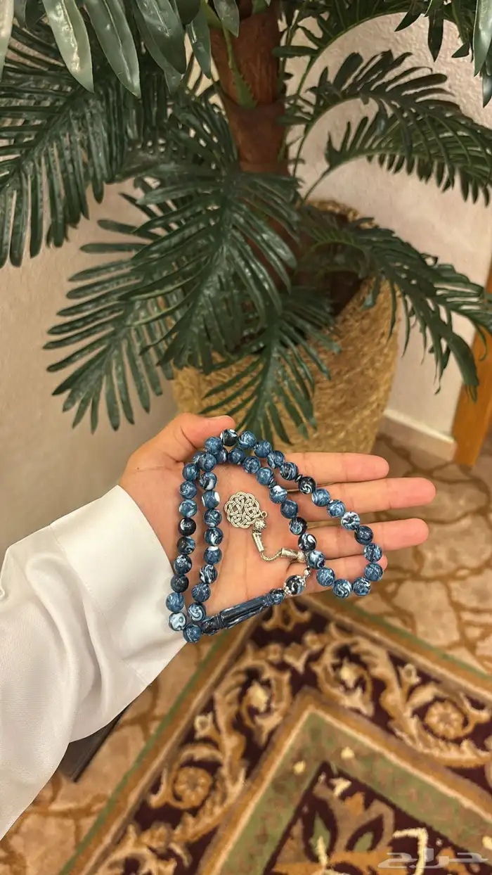 مسبحة بكلايت بطربزونية 25