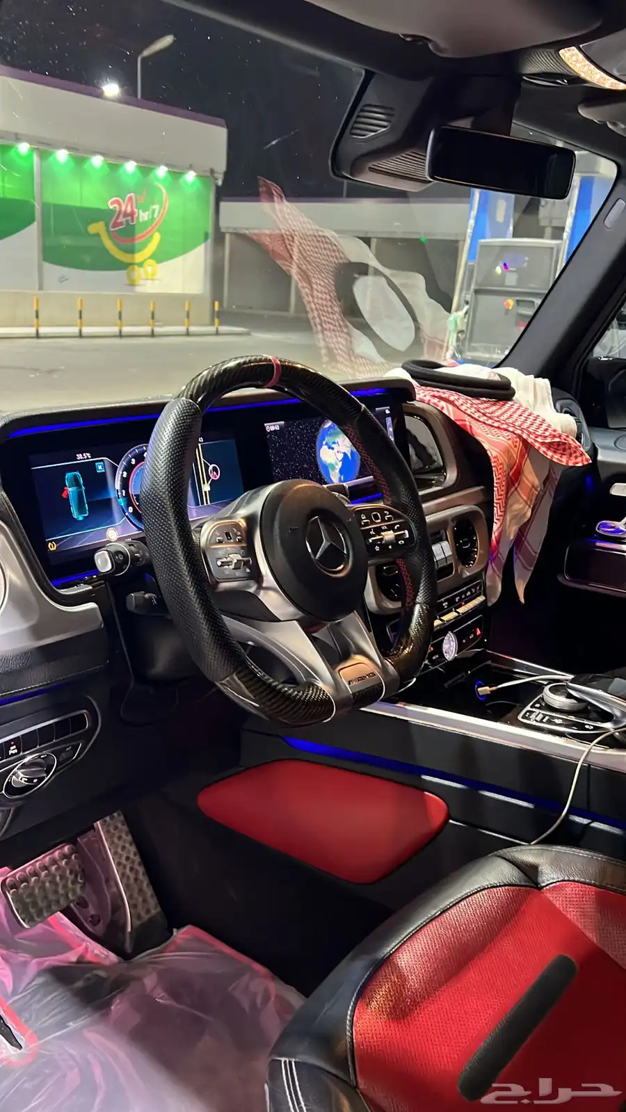 جي كلاس 2019 اللون اسود 500 محول G63 8
