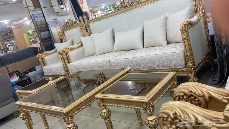 أطقم خشب زان فاخر كلاسيك مصري دمياطي درجة أولى 6