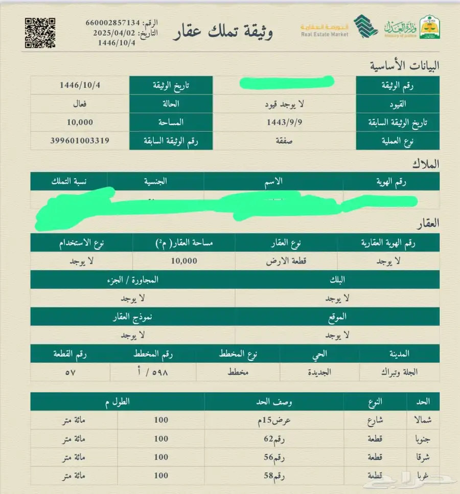 فرصة البيع مستعجل ارض في منطقة الرياض بسعر 80 ريال للمتر 1