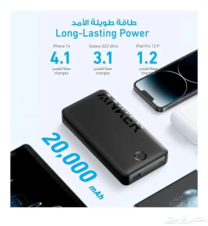 شاحن متنقل انكر 20 ملي امبير 1