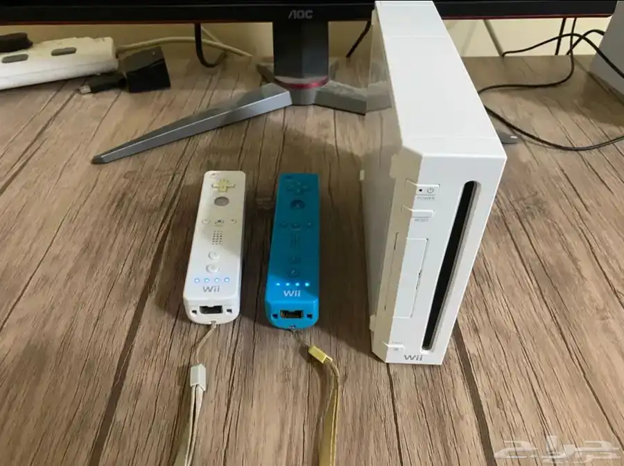 نينتيندو وي nintendo wii مع كرتونه وكل اغراضه 1