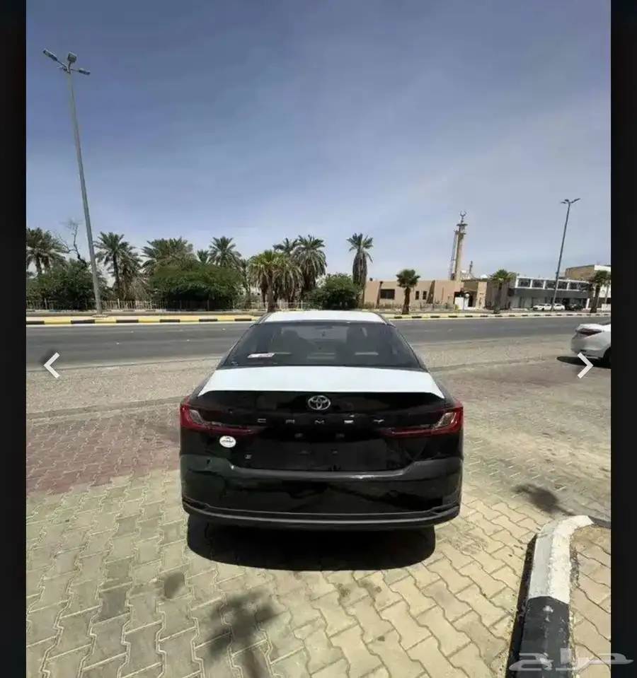 راتبك 3000 ريال وودك بكامري E ستاندر اسود موديل 2025 م 2
