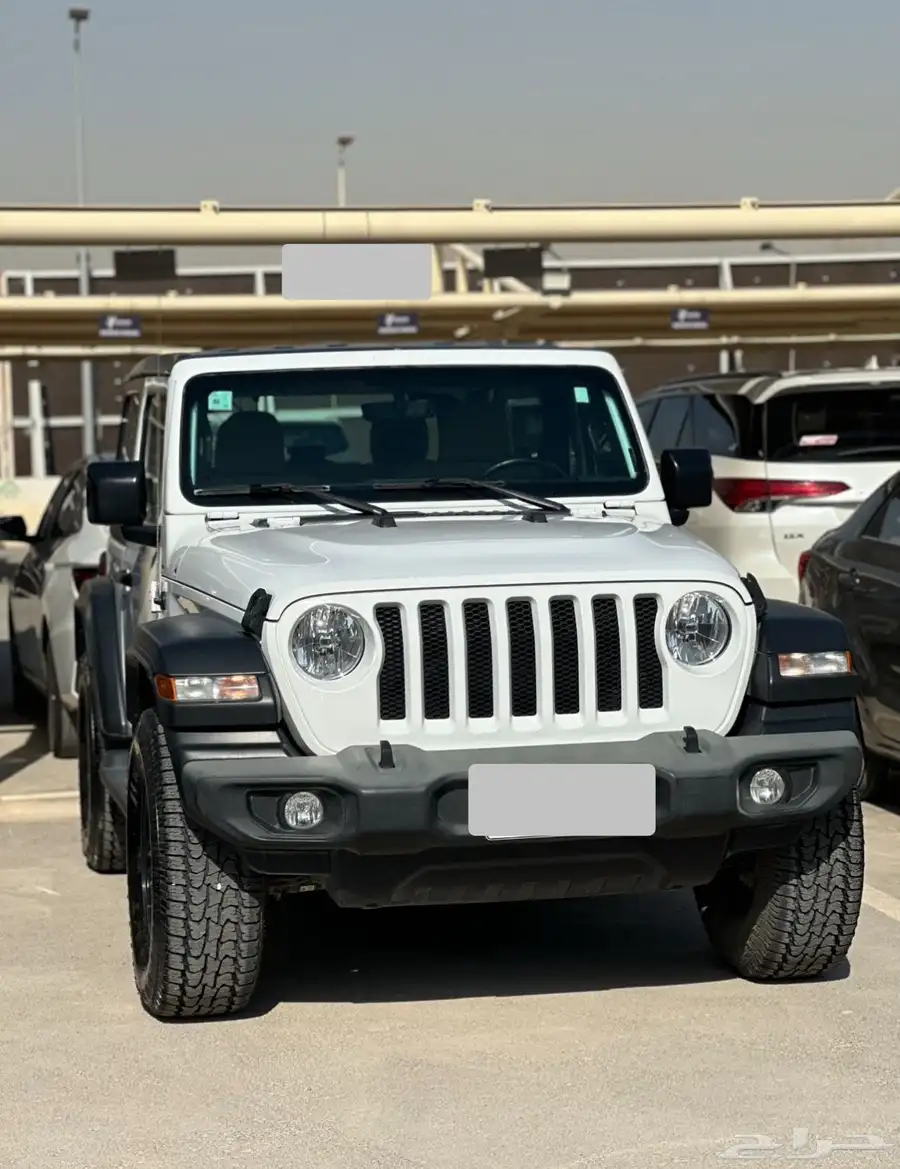 Executive used Jeep Wrangler 3.6L Sport 2018 White forSale index
