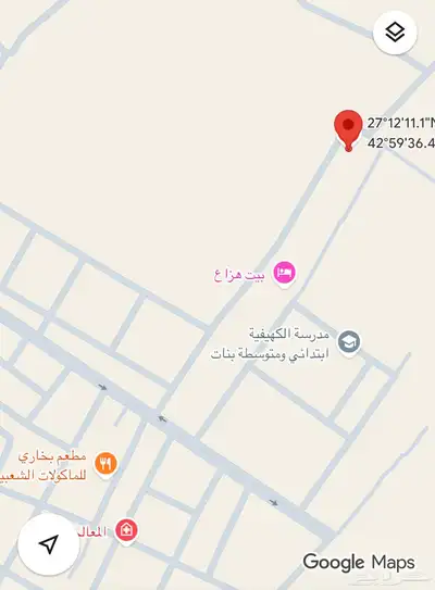 ارض بالكهيفيه زاوية 1